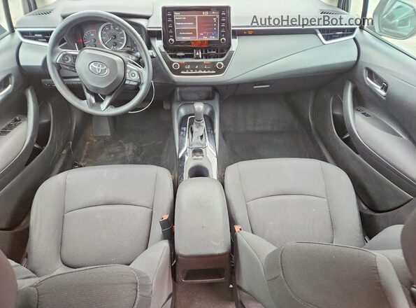 5YFEPRAE8LP084224 2020 TOYOTA COROLLA Black Вид панелі приладів