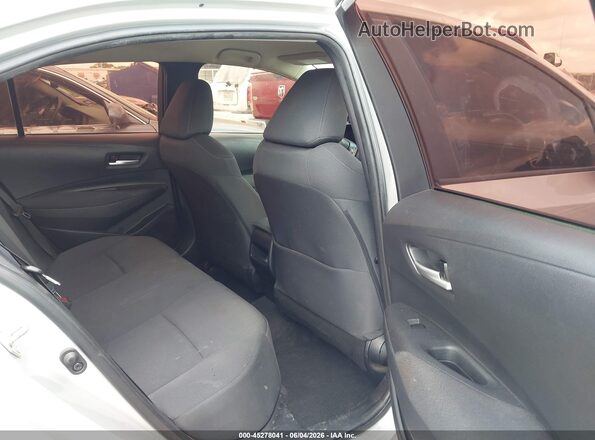 5YFEPRAE8LP109851 2020 TOYOTA COROLLA Silver VIN sticker view