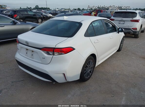 5YFEPRAE8LP120090 2020 TOYOTA COROLLA Белый Задняя правая четверть