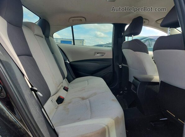 5YFEPRAE9LP004283 2020 TOYOTA COROLLA Black Rear seats view