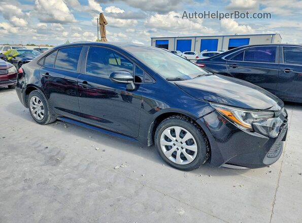 5YFEPRAE9LP004283 2020 TOYOTA COROLLA Black Front right