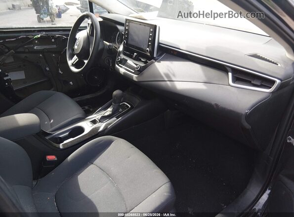 5YFEPRAE9LP032004 2020 TOYOTA COROLLA Black Widok wnętrza z przodu