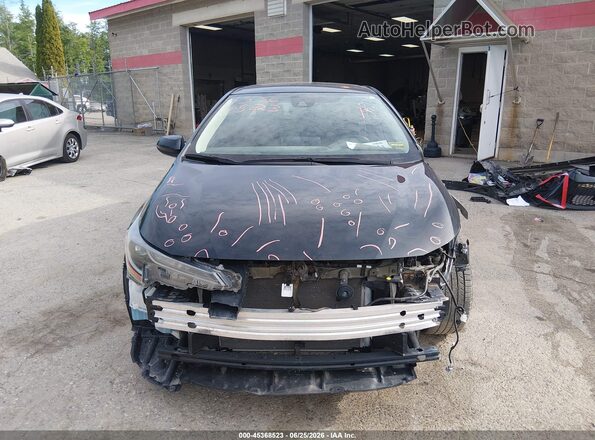 5YFEPRAE9LP032004 2020 TOYOTA COROLLA Black Widok wnętrza z tyłu