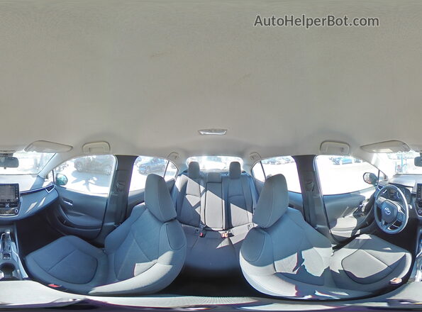 5YFEPRAE9LP045819 2020 TOYOTA COROLLA Blue VIN კოდის სტიკერის ხედი