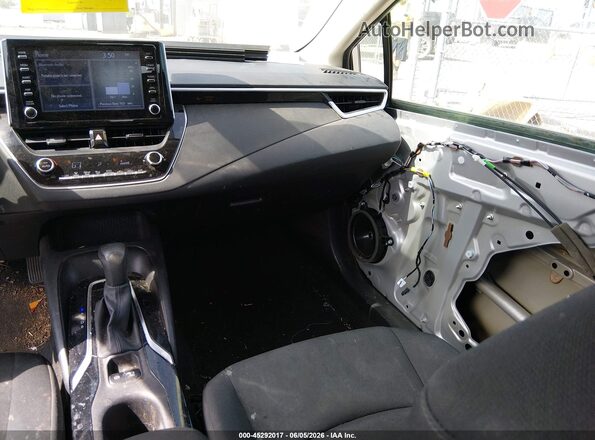 5YFEPRAE9LP058764 2020 TOYOTA COROLLA Gray Front interior view