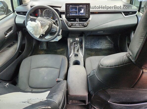 5YFEPRAE9LP083325 2020 TOYOTA COROLLA Gray Dashboard view