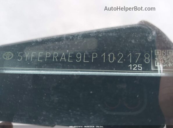 5YFEPRAE9LP102178 2020 TOYOTA COROLLA Light Blue 