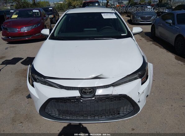 5YFEPRAE9LP103833 2020 TOYOTA COROLLA White Vista del salpicadero