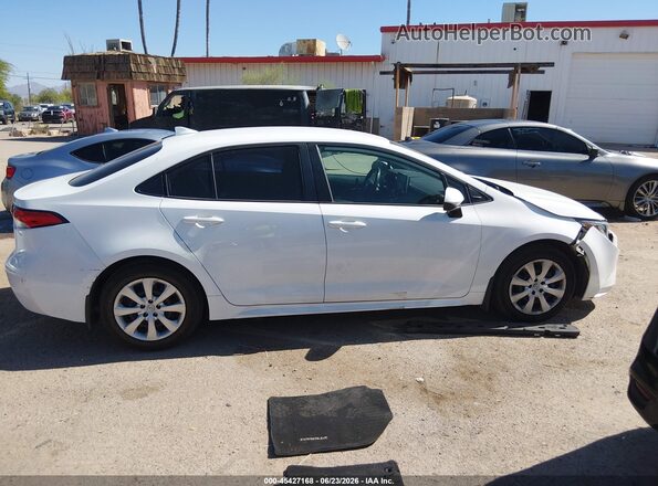 5YFEPRAE9LP103833 2020 TOYOTA COROLLA White Vista del cuadro de instrumentos