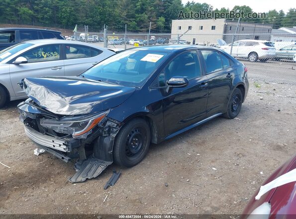 5YFEPRAE9LP112354 2020 TOYOTA COROLLA Black წინა მარცხენა ხედი სამი მეოთხედიდან