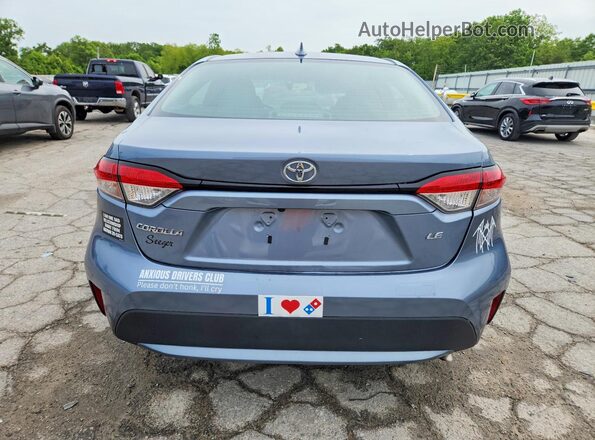 5YFEPRAE9LP119790 2020 TOYOTA COROLLA Blue უკანა ხედი