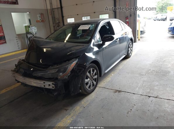 5YFEPRAE9LP125234 2020 TOYOTA COROLLA Black წინა მარცხენა ხედი სამი მეოთხედიდან