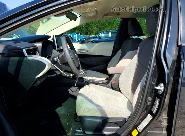 5YFEPRAE9LP125816 2020 TOYOTA COROLLA Black Widok wnętrza z przodu