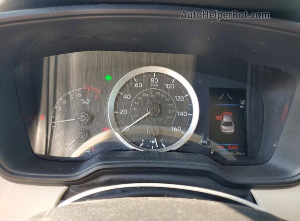 5YFEPRAE9LP125816 2020 TOYOTA COROLLA Black Widok zestawu wskaźników
