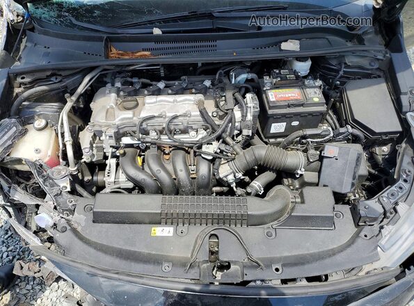 5YFEPRAE9LP139327 2020 TOYOTA COROLLA Черный Вид задней части салона