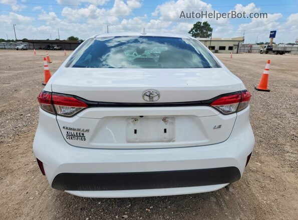 5YFEPRAEXLP052603 2020 TOYOTA COROLLA White Вид ззаду