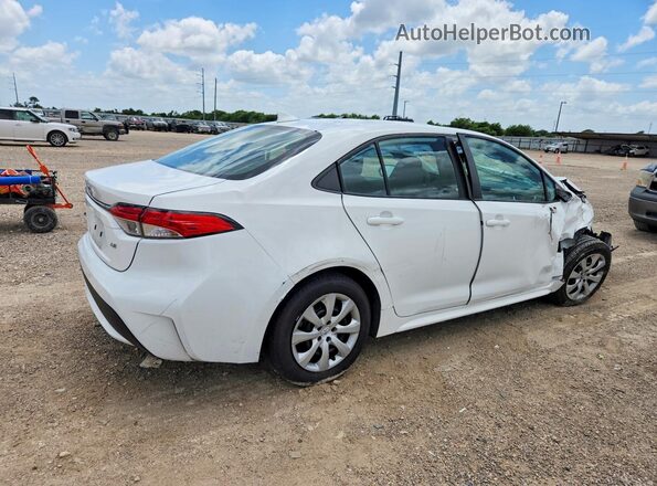 5YFEPRAEXLP052603 2020 TOYOTA COROLLA White Задня права чверть
