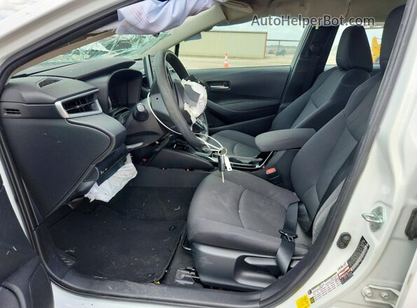 5YFEPRAEXLP052603 2020 TOYOTA COROLLA White Вид салону спереду