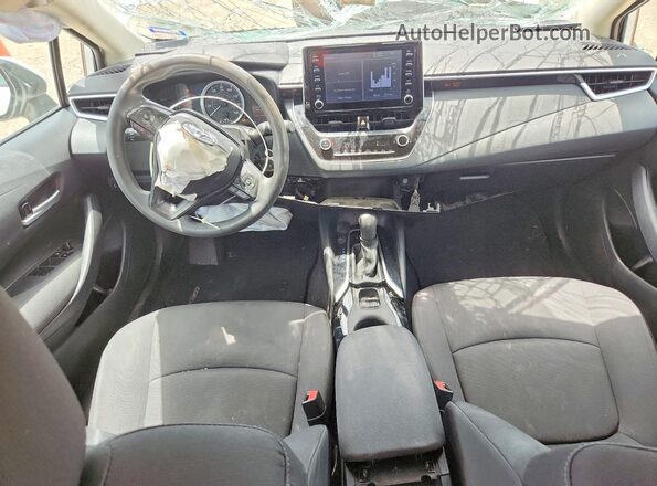 5YFEPRAEXLP052603 2020 TOYOTA COROLLA White Вид панелі приладів