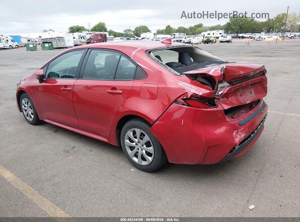5YFEPRAEXLP145248 2020 TOYOTA COROLLA Red უკანა მარცხენა