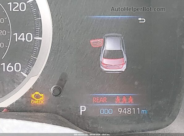 5YFEPRAEXLP145248 2020 TOYOTA COROLLA Red 