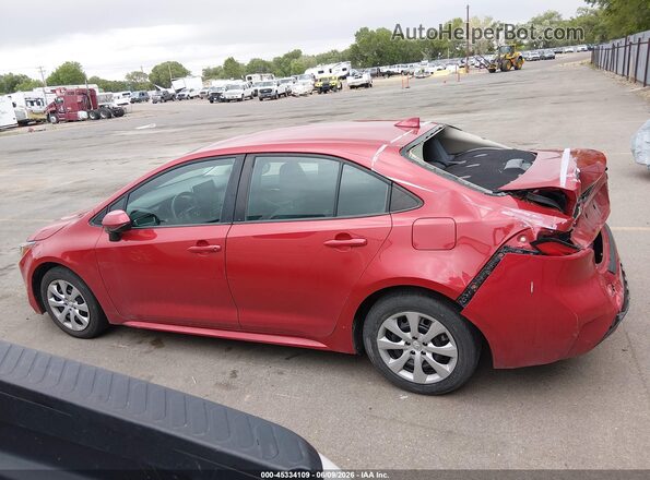 5YFEPRAEXLP145248 2020 TOYOTA COROLLA Red სალონის 360-გრადუსიანი ხედი