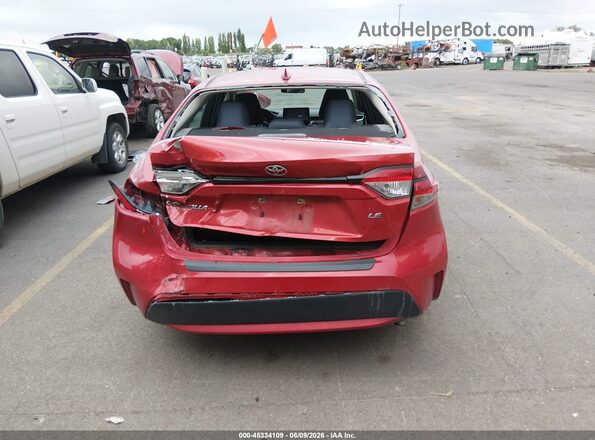 5YFEPRAEXLP145248 2020 TOYOTA COROLLA Red 