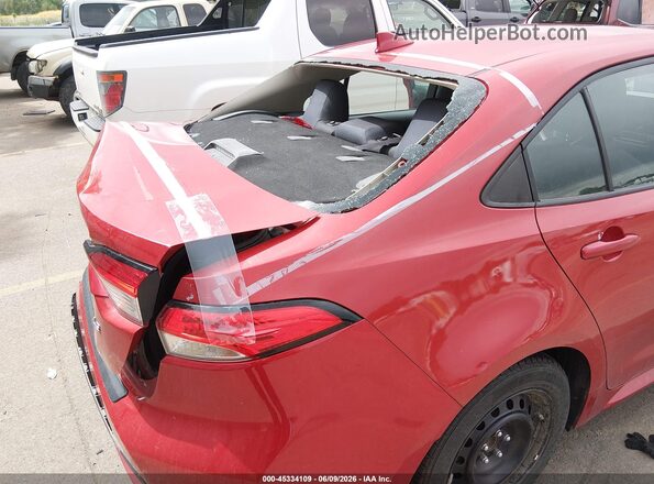 5YFEPRAEXLP145248 2020 TOYOTA COROLLA Red 