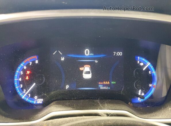 5YFFPRAE5LP012000 2020 TOYOTA COROLLA Gray Instrument cluster view