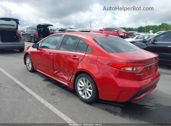 5YFHPRAE2LP026039 2020 TOYOTA COROLLA Red უკანა მარცხენა