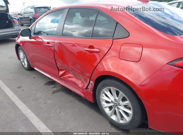 5YFHPRAE2LP026039 2020 TOYOTA COROLLA Red 