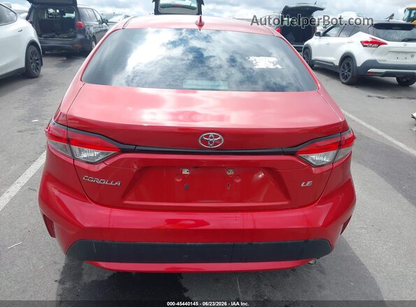5YFHPRAE2LP026039 2020 TOYOTA COROLLA Red 