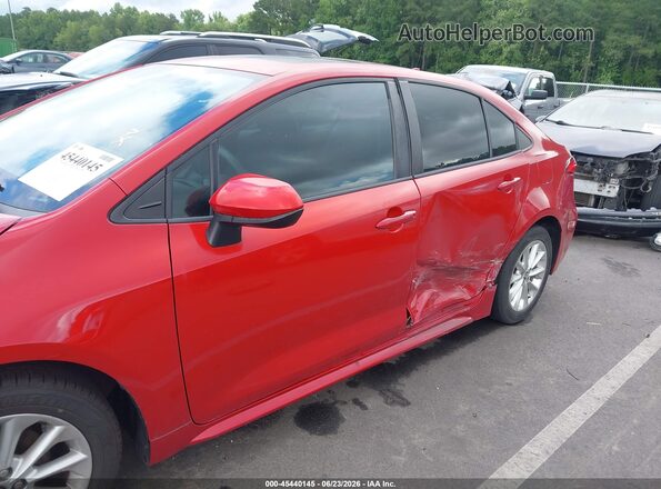 5YFHPRAE2LP026039 2020 TOYOTA COROLLA Red 