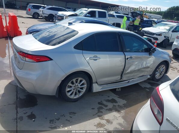 5YFHPRAE3LP026793 2020 TOYOTA COROLLA Silver Սալոնի հետևի տեսք
