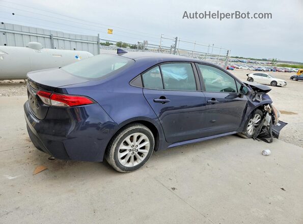 5YFHPRAE5LP026052 2020 TOYOTA COROLLA Blue Trasero derecho