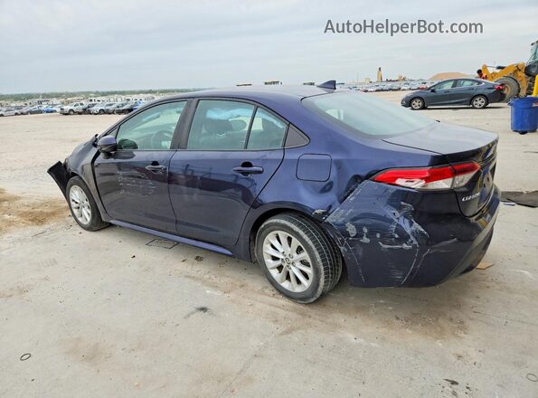 5YFHPRAE5LP026052 2020 TOYOTA COROLLA Blue Trasero izquierdo