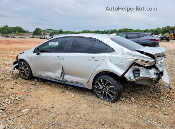 5YFM4MCE3NP134180 2022 TOYOTA COROLLA Silver Հետևի ձախ