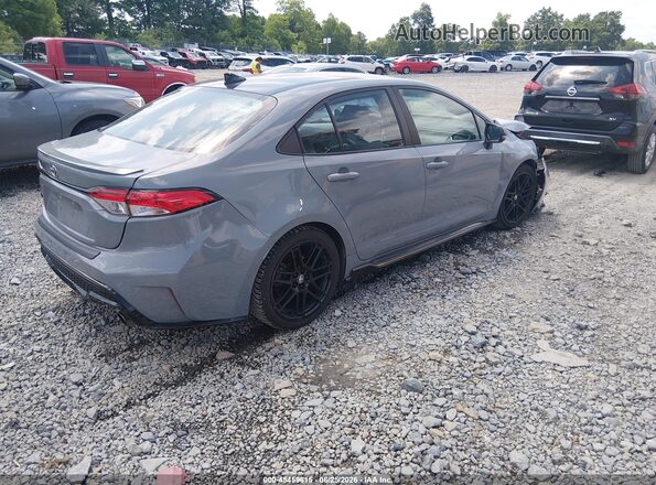5YFM4MCEXMP073148 2021 TOYOTA COROLLA Gray უკანა მარჯვენა
