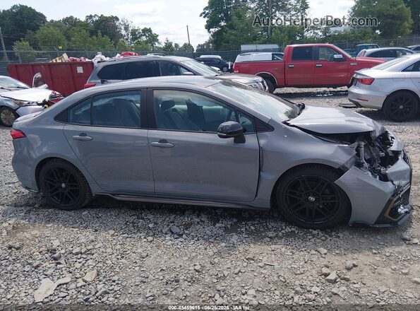 5YFM4MCEXMP073148 2021 TOYOTA COROLLA Gray უკანა სალონის ხედი