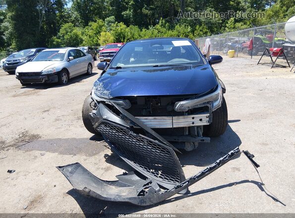 5YFP4MCE1PP150944 2023 TOYOTA COROLLA Blue Dashboard view