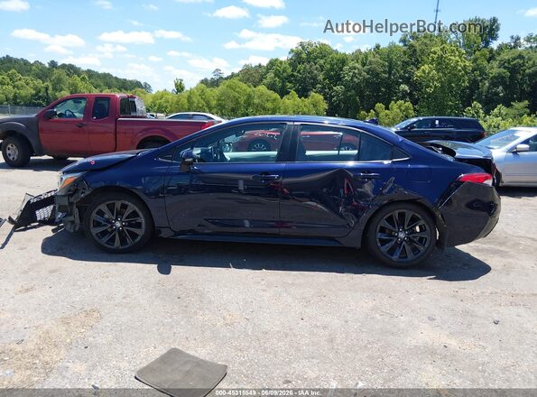 5YFP4MCE1PP150944 2023 TOYOTA COROLLA Blue Rear interior view