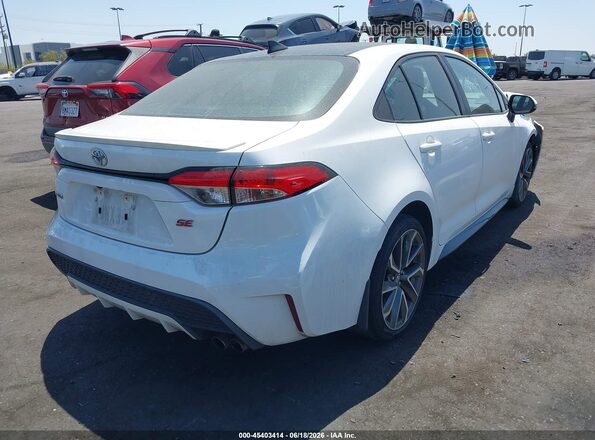 5YFP4MCE3NP108336 2022 TOYOTA COROLLA White Հետևի աջ