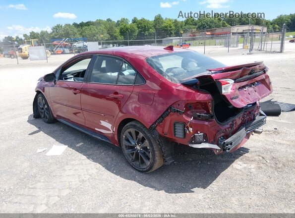 5YFP4MCE4PP155829 2023 TOYOTA COROLLA Red 