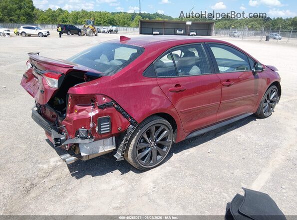 5YFP4MCE4PP155829 2023 TOYOTA COROLLA Red 