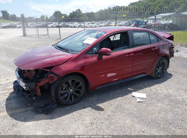 5YFP4MCE4PP155829 2023 TOYOTA COROLLA Red 