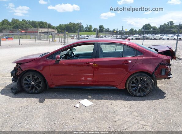 5YFP4MCE4PP155829 2023 TOYOTA COROLLA Red 