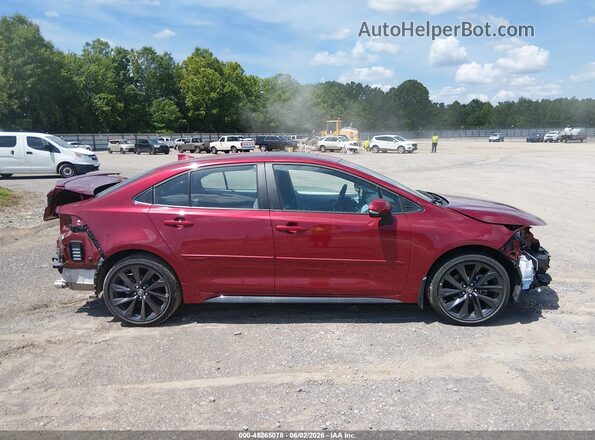 5YFP4MCE4PP155829 2023 TOYOTA COROLLA Red 