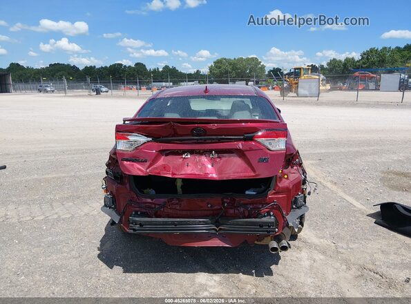 5YFP4MCE4PP155829 2023 TOYOTA COROLLA Red 