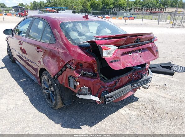 5YFP4MCE4PP155829 2023 TOYOTA COROLLA Red 