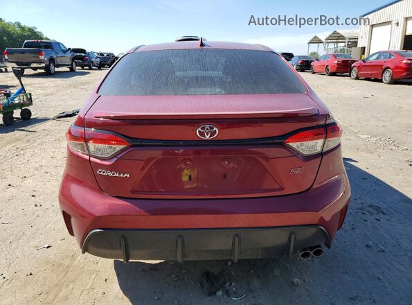 5YFP4MCE4RP179020 2024 TOYOTA COROLLA Красный Вид сзади